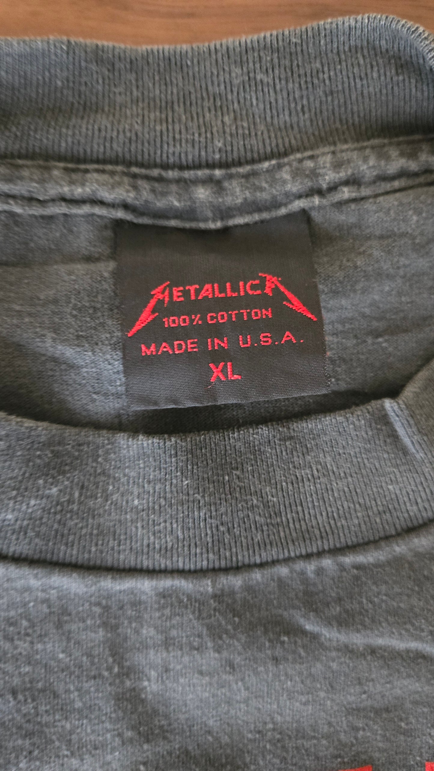 Vintage 1996/7 Metallica - XL - Metal Load Tour Graphic T-Shirt - reprint