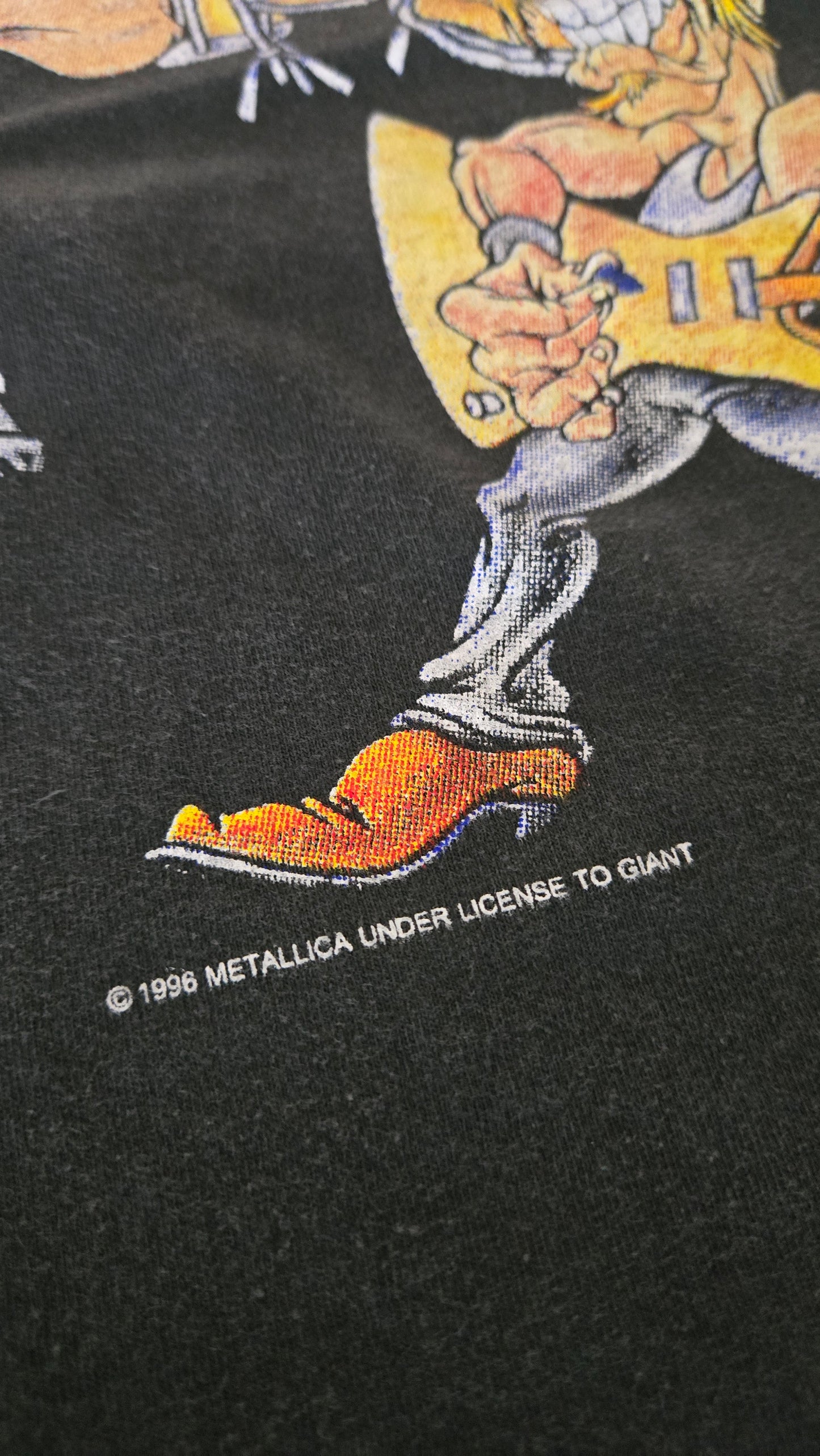 Vintage 1996/7 Metallica - XL - Metal Load Tour Graphic T-Shirt - reprint
