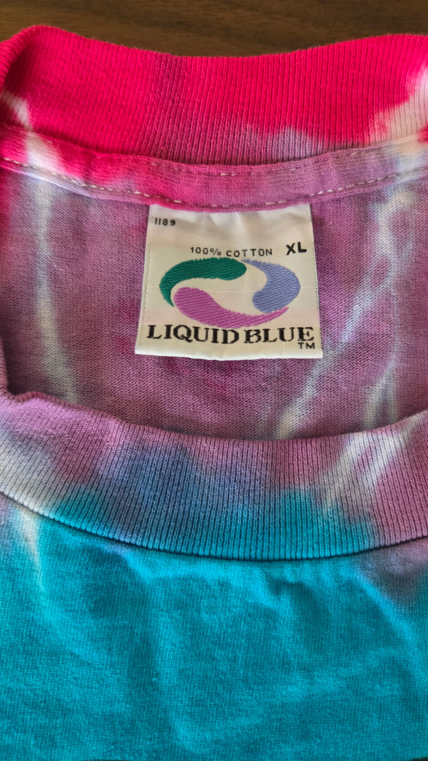 ROLLING STONES - LIQUD BLUE - Voodoo Lounge World Tour
VINTAGE XL (reprint)