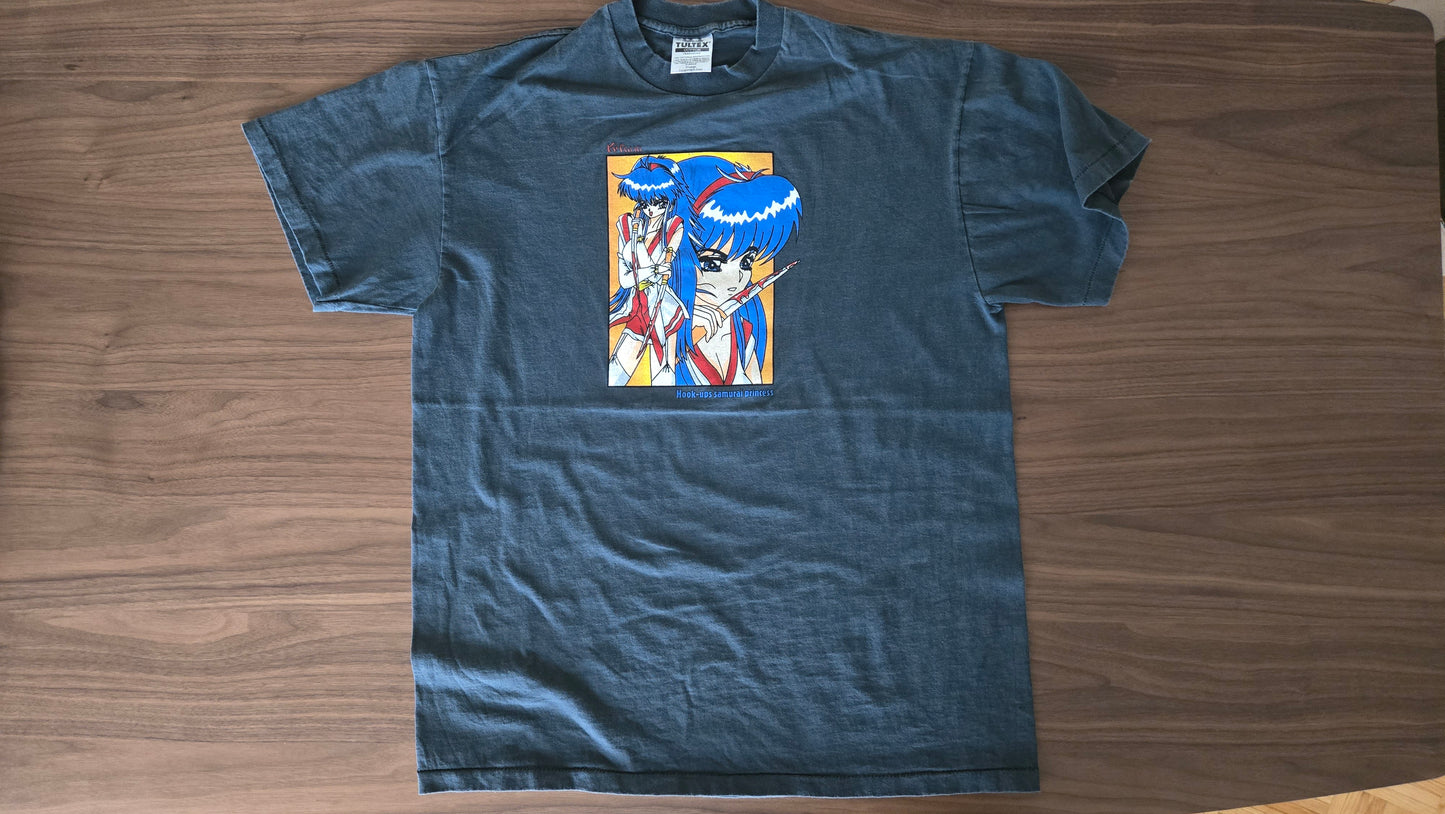 VTG - Rare - 90s Hook-Ups Skateboards "Kitana" T-Shirt - XL - reprint