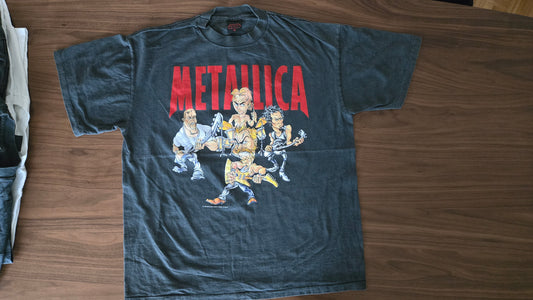 Vintage 1996/7 Metallica - XL - Metal Load Tour Graphic T-Shirt  - reprint
