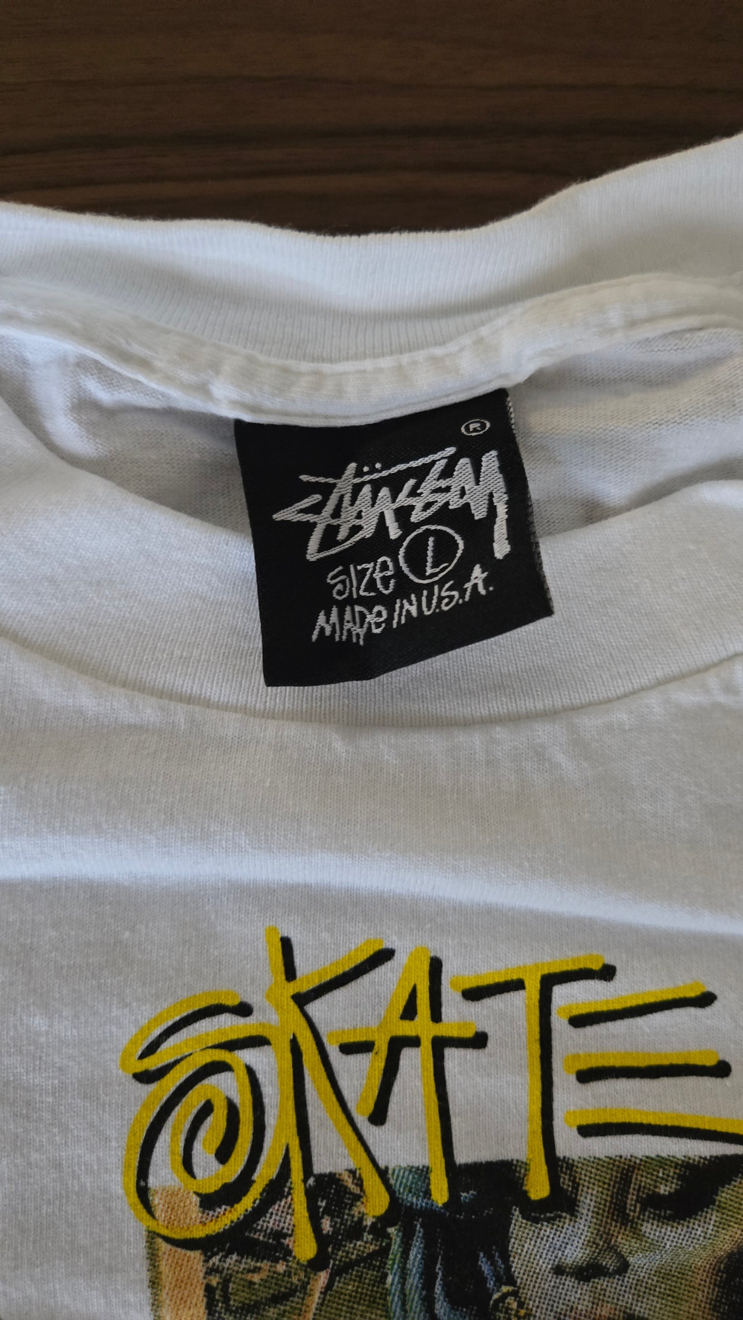 vintage STUSSY X SADE "Skate Tough" Collaboration Tee