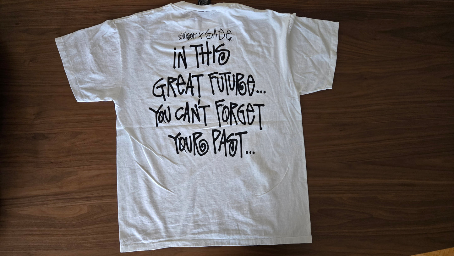 vintage STUSSY X SADE "Skate Tough" Collaboration Tee